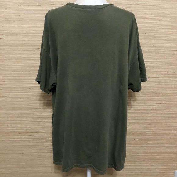 Torrid Olive Green Succulent Skull Oversized Jersey Graphic Tee Size 1 - Picture 6 of 8